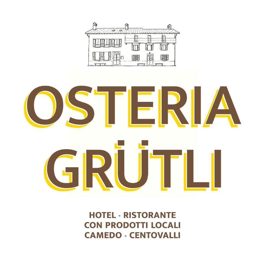 Osteria Gruetli Con Alloggio Borgnone ภายนอก รูปภาพ