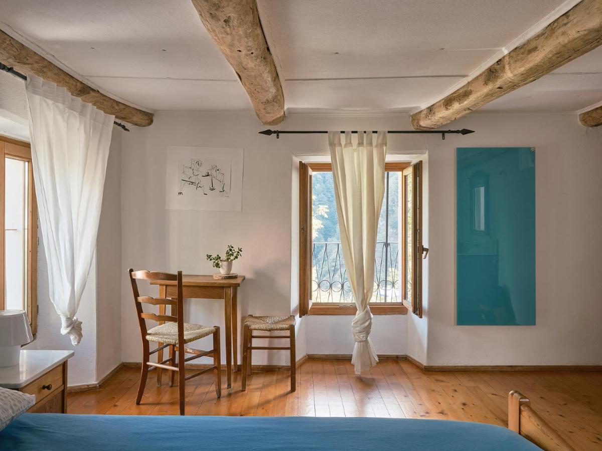 Osteria Gruetli Con Alloggio Borgnone ภายนอก รูปภาพ